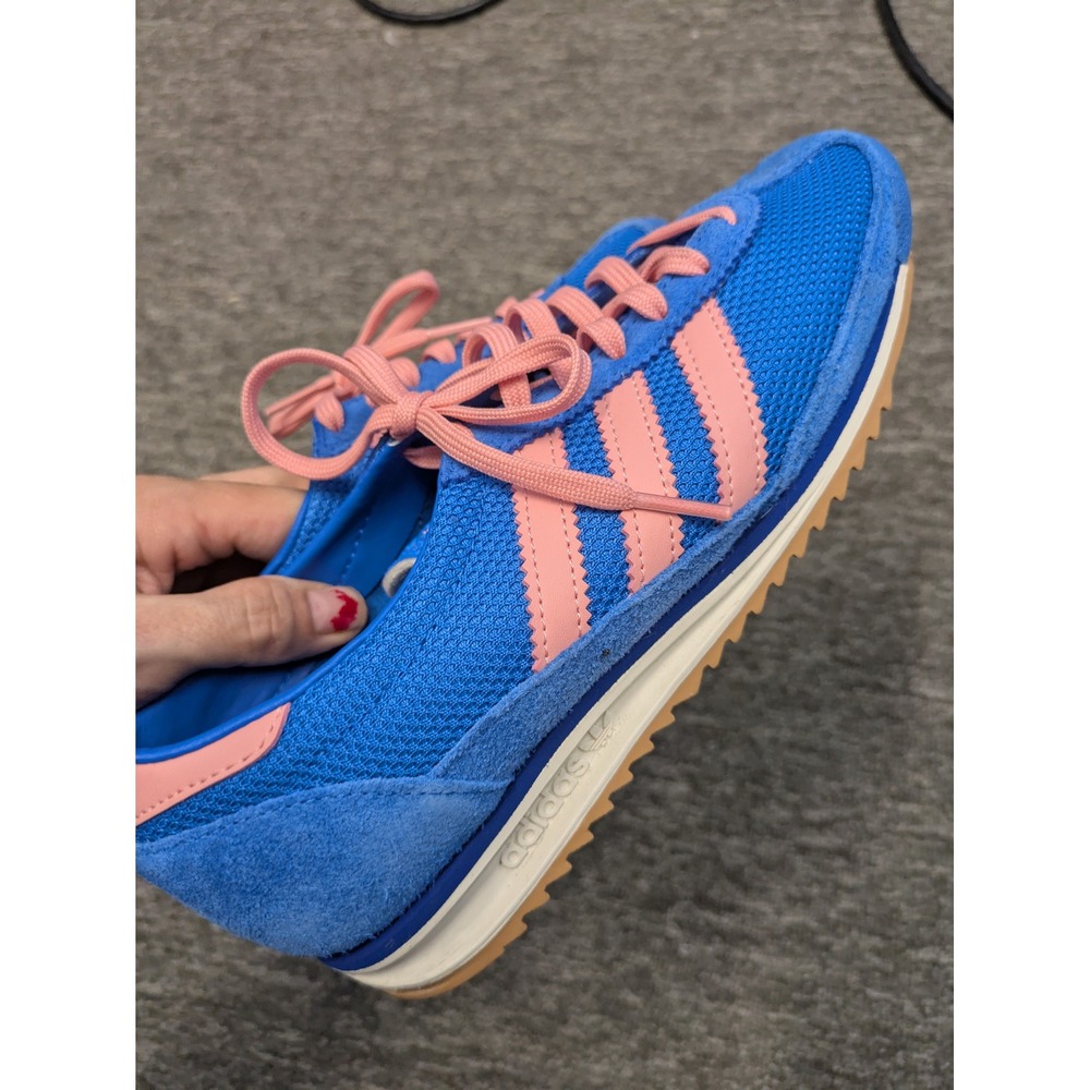 Adidas SL 72 RS Blue Pink Women Sneakers Retro Running Shoes IE3425 Size 6 - Picture 5 of 10